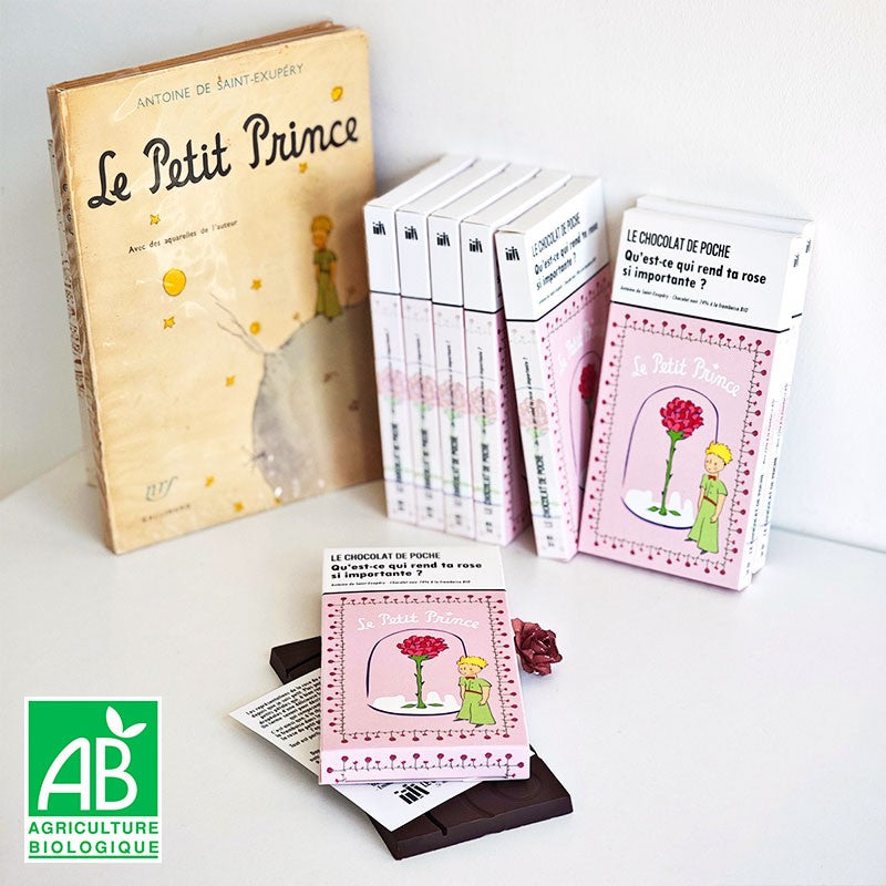 Noir 74% à la framboise BIO - Qu'est-ce qui rend ta rose si importante ?