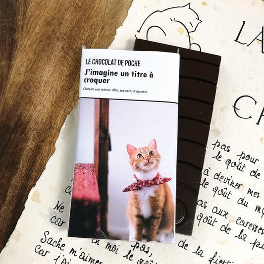 Noir 74% BIO - 25 tablettes personnalisées