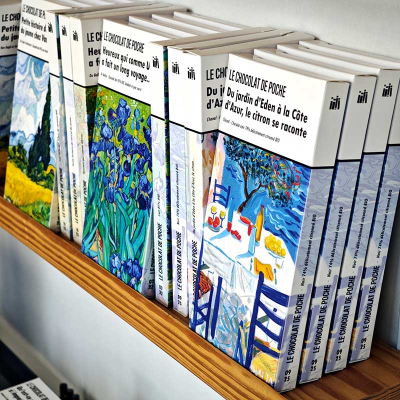 Noir 74% citronné BIO - Du jardin d'Eden à la Côte d'Azur, le citron se raconte