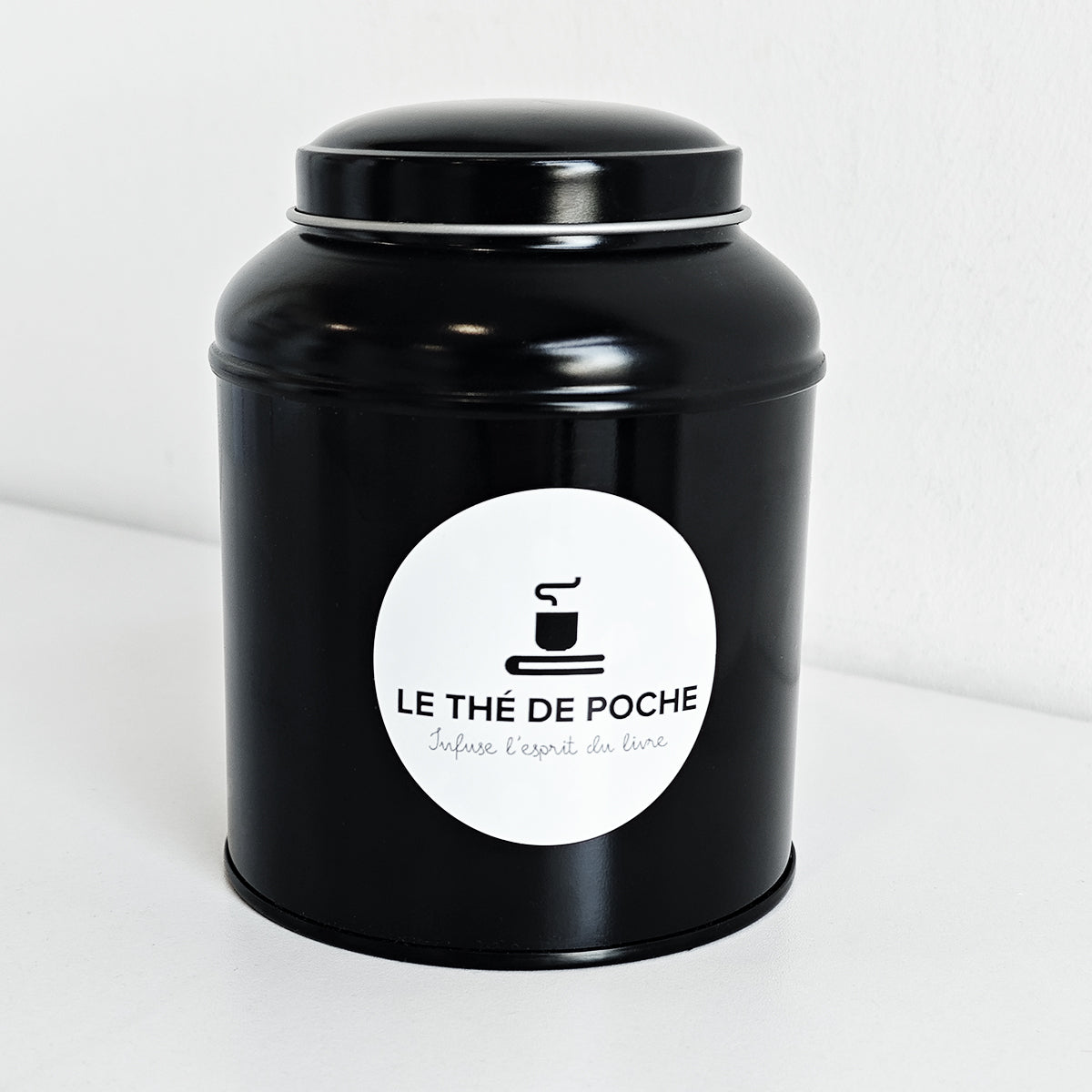 Boîte à thé métallique Le Thé de poche