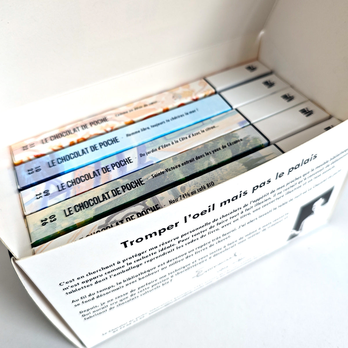 Coffret "Viens, on part pour..." - 5 tablettes-livres BIO