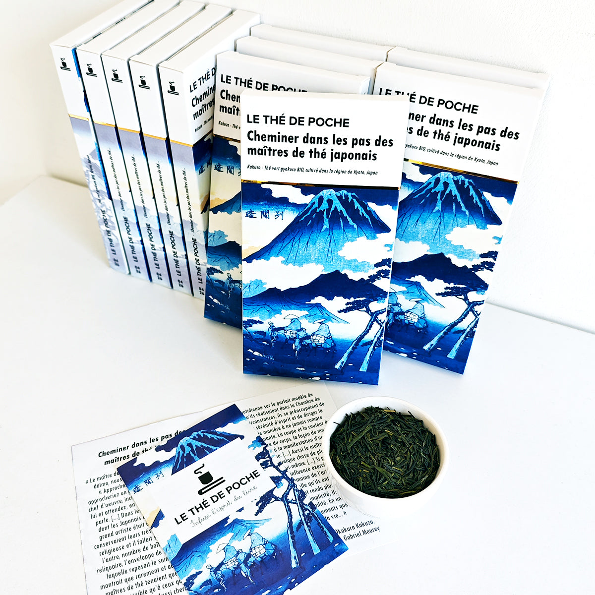 Gyokuro BIO, thé vert de la région de Kyoto, Japon - Cheminer dans les pas des maîtres de thé japonais