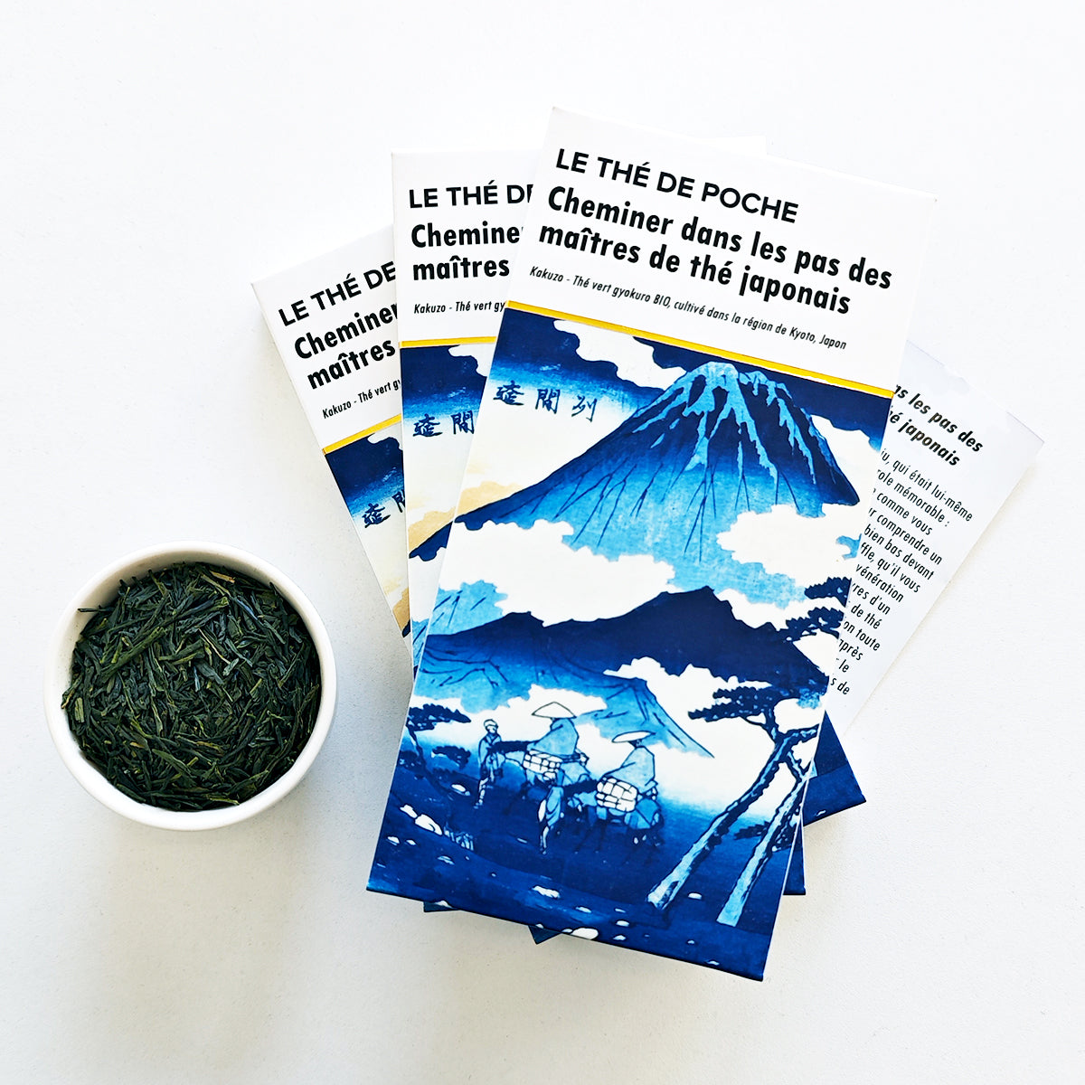 Gyokuro BIO, thé vert de la région de Kyoto, Japon - Cheminer dans les pas des maîtres de thé japonais