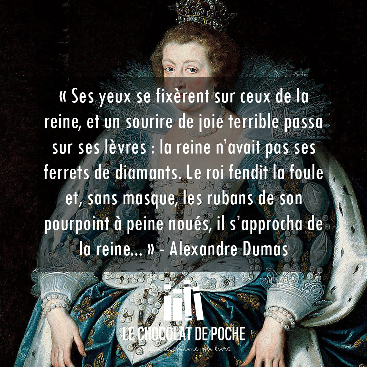 Noir 74% BIO - D'Artagnan sauve la reine et ses ferrets de diamants