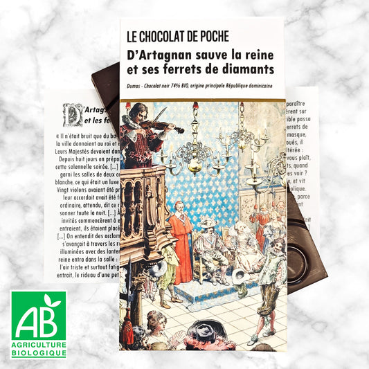 Noir 74% BIO - D'Artagnan sauve la reine et ses ferrets de diamants