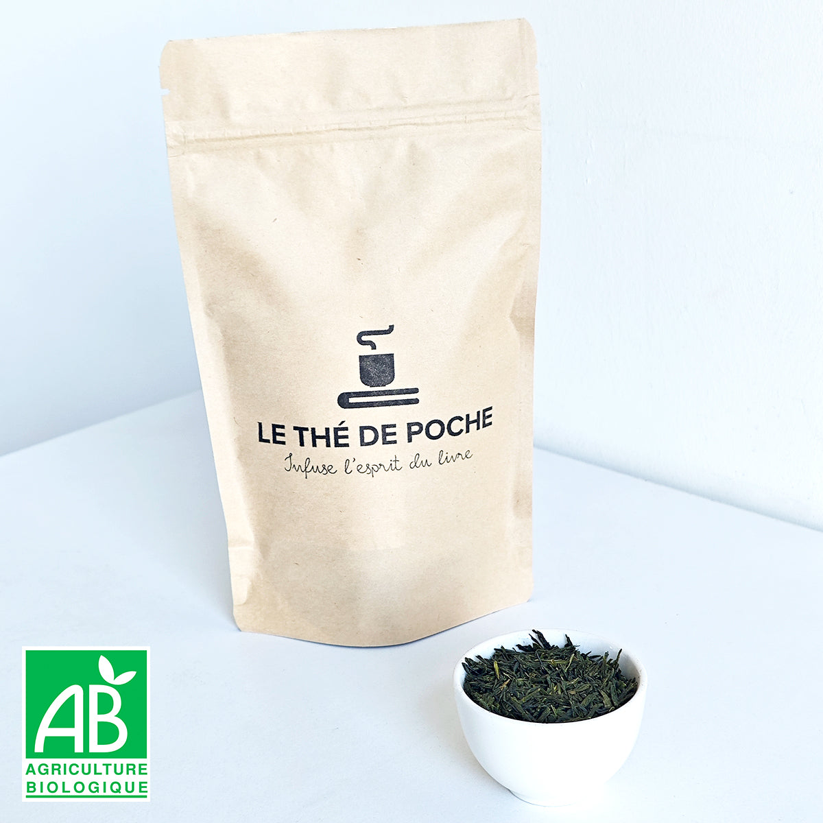 Éco-recharge sencha BIO Japon Le Thé de poche