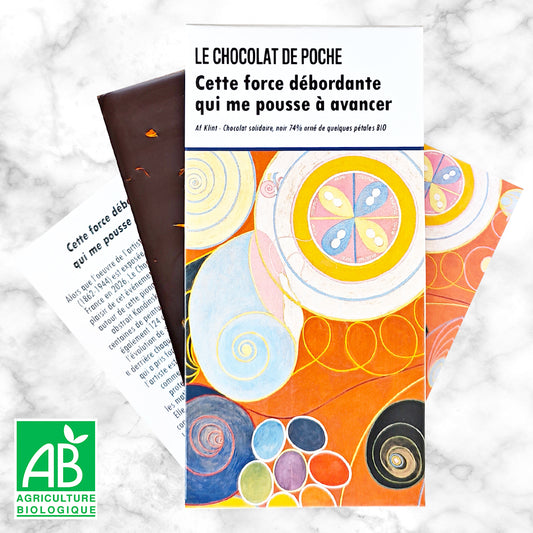 Tablette Hilma af Klint - Le Chocolat de poche